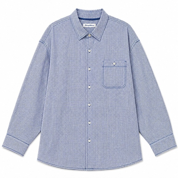 Tommy Bahama Other - Tommy Bahama Shirt Mens 3XL Blue Micro Check Tencel Button Preppy Coastal Resort